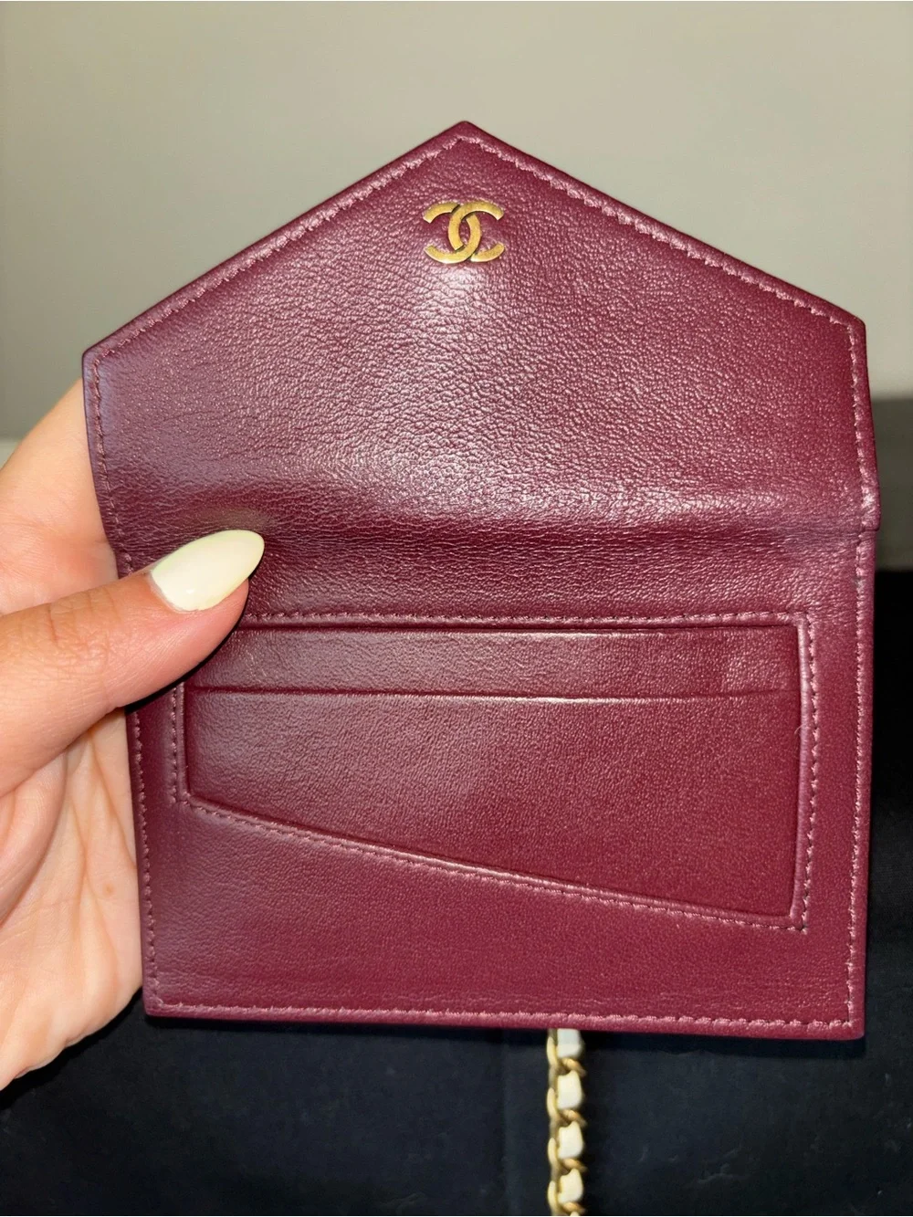 CHANEL classic chevron